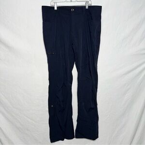 Swiss Alps Men's Hiking Pants Black Stretch Performance Outdoor Gorpcore Size L